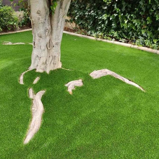 Sevigrass zonas verdes con césped artificial